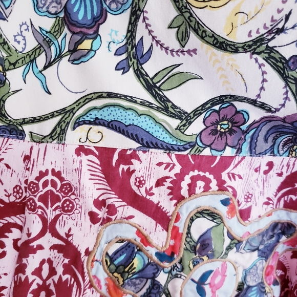 Vintage Inner Child Floral Print Midi Skirt - Picture 13 of 14